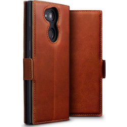 Terrapin Low Profile Leather Wallet Cognac (Xperia L2)
