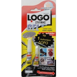 Κόλλα Logo Στιγμής Gel 2gr+1gr δώρο