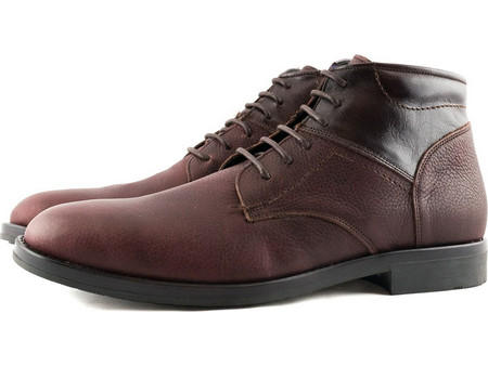 Antonio Shoes Ανδρικά Μποτάκια Δερμάτινα Μπορντό 1024