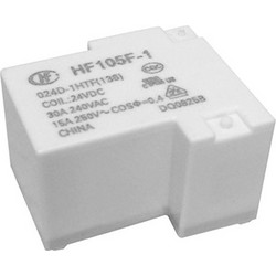 HF105F-1 Ρελέ Ειδικού τύπου Τ πλακέτας 12V DC 1 Επαφής 240V 30A (NO) 012D6-1HST HONGFA