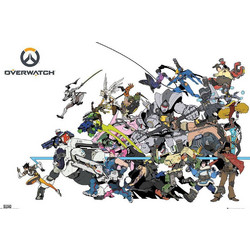 POSTER OVERWATCH-BATTLE (61X91.5CM)