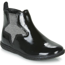 Kickers Vermillon Παιδικά Μποτάκια Μαύρα με Φερμουάρ 508748-30-83