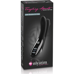 Mystim Daring Danny Δονητής Rabbit 27cm Μαύρος