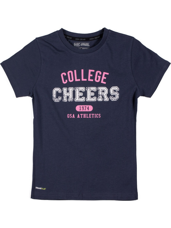 GSA Παιδικό T-Shirt Κοντομάνικο Navy Μπλε 88-3713-03