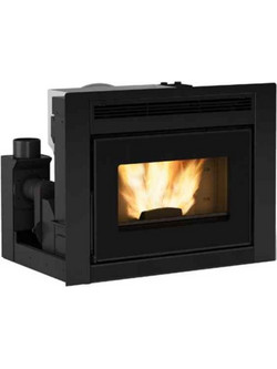 La Nordica Comfort Idro L80 Ενεργειακό Τζάκι Καλοριφέρ Pellet Ίσιο 17.5kW