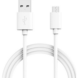 Data cable Powertech Micro USB to USB 2.0 καλώδιο δεδομένων 1m White