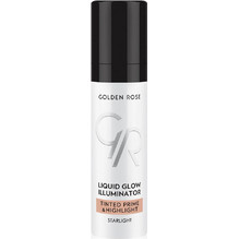 Golden Rose Tinted Prime & Highlight Glow Illuminator Highlighter Liquid 30ml