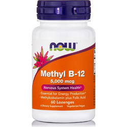 Now Foods Methyl B12 5000mcg 60 Παστίλιες