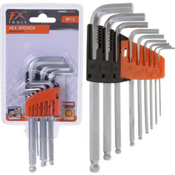 Σετ κλειδιά άλεν μακριά 9 τεμάχια C22290100 FX Tools