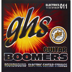 GHS GB-LOW Boomers Σετ 6 Χορδές Ηλεκτρικής Κιθάρας Nickel Plated Steel 11-53"