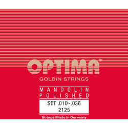Optima 2121 Σετ 8 Χορδές Μαντολίνου Silver Plated Copper 10-36" 1/4