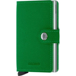 Miniwallet Secrid - Crisple Light Green Πορτοφόλι Secrid