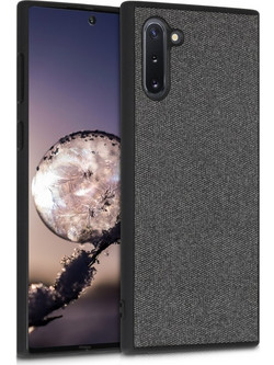 KW Canvas Back Cover Grey (Galaxy Note 10)