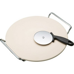 KITCHEN CRAFT Pizza Stone & Cutter