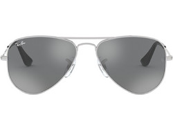 Ray-Ban Παιδικά Γυαλιά Ηλίου με Καθρέπτη Ασημί RJ9506S 212/6G
