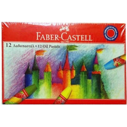 FABER-CASTELL ΛΑΔΟΠΑΣΤΕΛ 12 ΤΕΜ