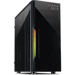 Inter-Tech B-42 RGB Gaming Midi Tower Κουτί Υπολογιστή RGB με Πλαϊνό Παράθυρο