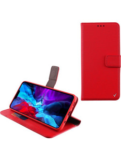 Volte-Tel Allure Magnet Book Stand Clip Θήκη iPhone 12 Pro / iPhone 12 Red