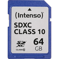 Intenso SDXC 64GB Class 10 UHS-I