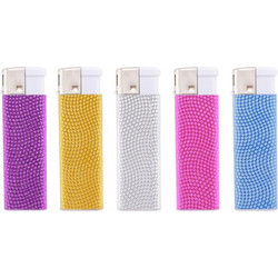 Αναπτήρας Γυναικείος Ηλεκτρονικός ATOMIC Sparkling Diamond 3607454