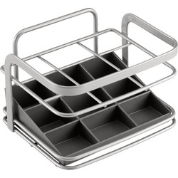 Θήκη Για Μαχαιροπήρουνα 15x13x10υψ Eureka Polytherm Metaltex 350428