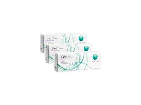 CooperVision Clariti Multifocal Ημερήσιοι Φακοί Επαφής Πολυεστιακοί Σιλικόνης Υδρογέλης 90τμχ