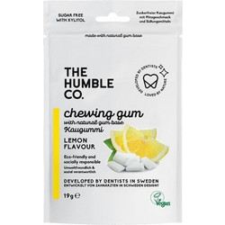 Humble Natural Chewing Gum - Lemon, Φυσική Τσίχλα Με Γεύση Λεμόνι, 19g