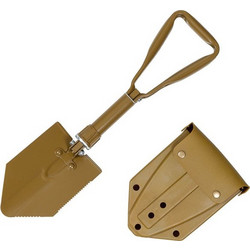 MFH BW Folding Spade 3 Part Coyote