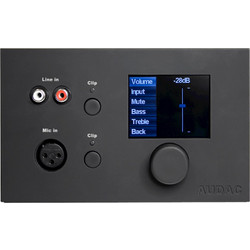 Audac MWX-65 Black - All-in-One Wall ελεγκτής για matrix MTX σε Black