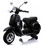 Licensed Piaggio Vintage Ηλεκτροκίνητη Παιδική Vespa 12V Μαύρη