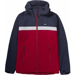 Basehit Ανδρικό Μπουφάν Χειμωνιάτικο Softshell Αδιάβροχο Κόκκινο Navy Μπλε 192.BM11.72