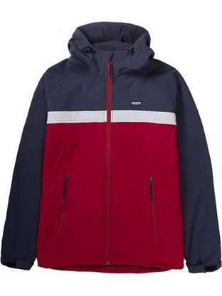 Basehit Ανδρικό Μπουφάν Χειμωνιάτικο Softshell Αδιάβροχο Κόκκινο Navy Μπλε 192.BM11.72