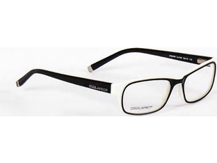 Dsquared2 DQ5009 004 Ανδρικός Σκελετός Γυαλιών Οράσεως Κοκάλινος Μαύρος Άσπρος