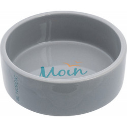 Trixie Κεραμικό Πιάτο Be Nordic Γκρι, Διάμετρος: 16cm, 0.8lt