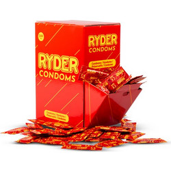 Ryder Condoms Προφυλακτικά με Λιπαντικό 144τμχ