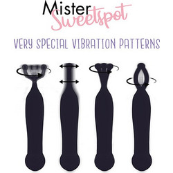 Feelztoys Mister Sweet Spot Δονητής G-Spot Μαύρος