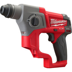 Milwaukee M12 CH-0 Κρουστικό Περιστροφικό Κατεδαφιστικό Πιστολέτο Μπαταρίας 12V Solo με SDS Plus