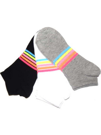 Κάλτσες βαμβακερές σοσόνια 3 ζεύγη με σχέδια Νο35-38