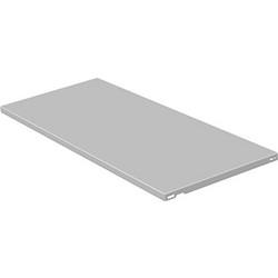 Ράφι Μεταλλικό ES L800 x D350mm Λευκό (1τμχ)ELLEMENT