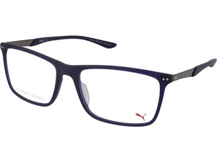 Puma PU0096O 010 Ανδρικός Σκελετός Γυαλιών Οράσεως Κοκάλινος Μπλε
