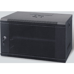Καμπίνα/Rack Επίτοιχη/Επιδαπέδια 12U 60x60x58cm & 1xΑνεμιστήρα 20xΠαξιμάδια/Βίδες & 4xΒάσεις