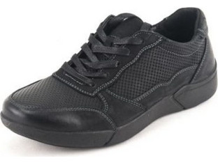 Ego Shoes-Ανδρικά Δερμάτινα Sneakers-G99-06236-34-ΜΑΥΡΟ