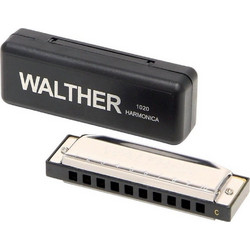 Walther 798505 Φυσαρμόνικα Richter Διατονικό Ματζόρε C (με Θήκη)