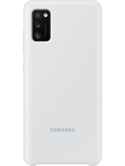 Samsung Silicone Back Cover White (Galaxy A41)