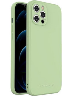 Wozinsky Color Back Cover Light Green (iPhone 12 Pro Max)