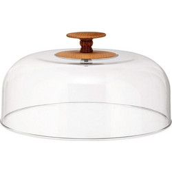 Καπάκι Τουρτιέρας Dressed Air MW24 Φ32x15,5cm Clear Alessi Πολυρεσίνη