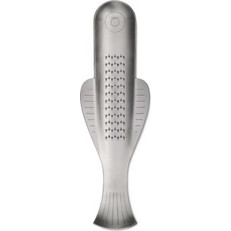 Τρίφτης Χειρός Boga VS06 18,5x5,7x1,8cm Μεταλλικός Silver Alessi Ανοξείδωτο Ατσάλι