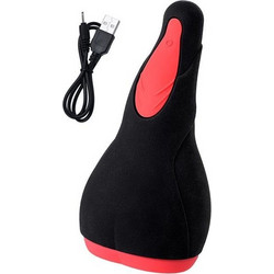 ToyFa Erotist Eruption Rechargeable Pocket Pussy Αυνανιστήρι με Δόνηση Black