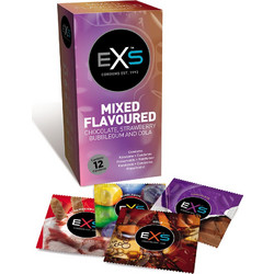EXS Mixed Flavoured Προφυλακτικά με Γεύσεις 12τμχ