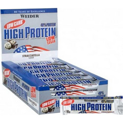 Weider High Protein Bar Stracciatella 50gr 12τμχ